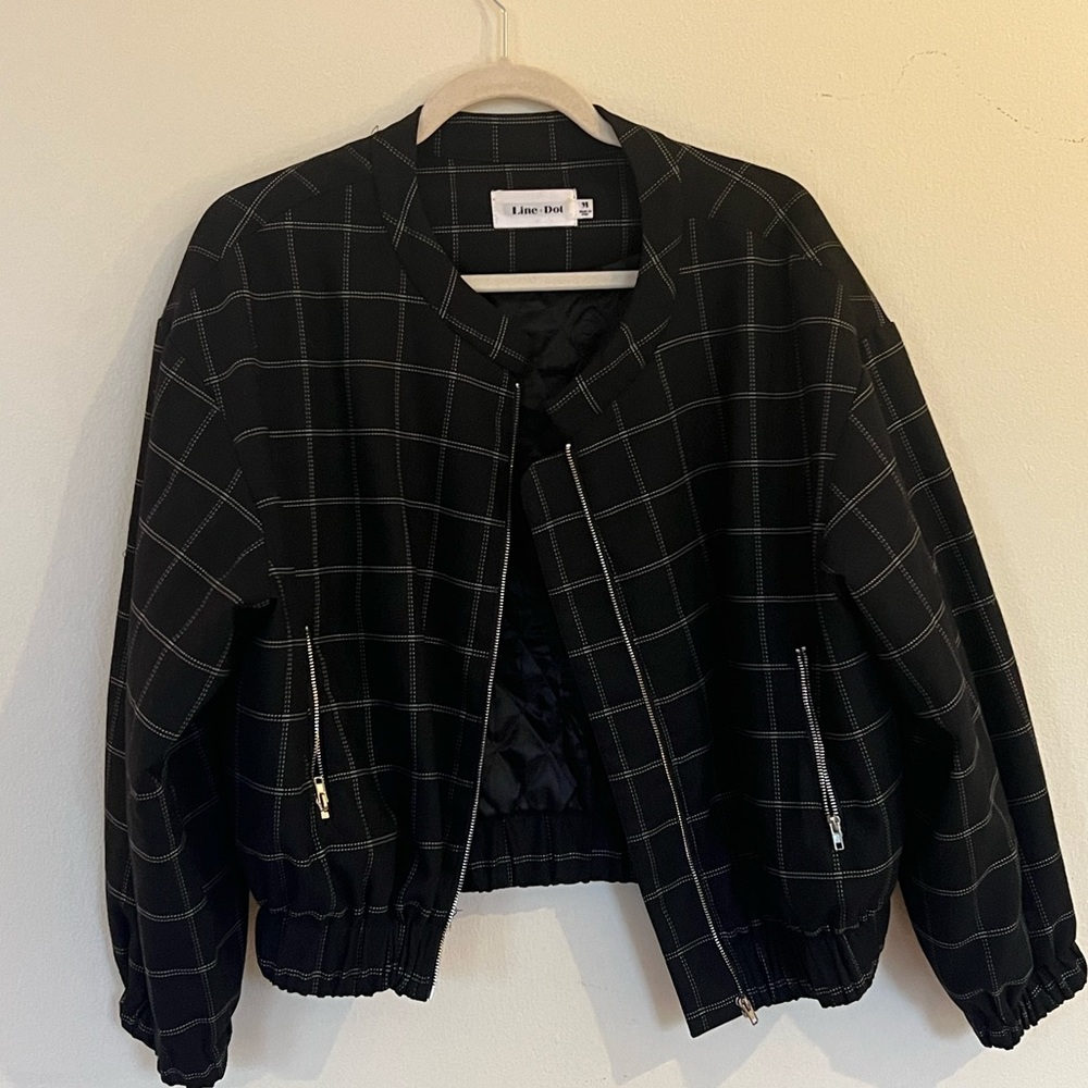 Checker Plaid Jacket